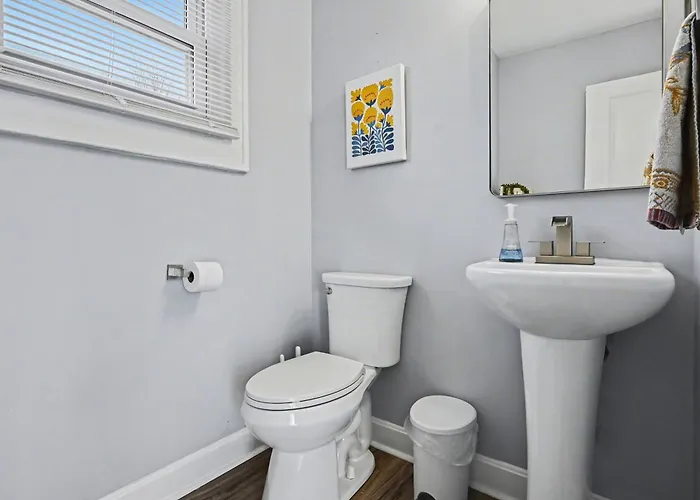 Luxe 2br Franklinton - Private Patio - 2car Garage Сasa de vacaciones Columbus
