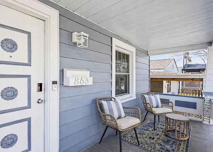 Luxe 2br Franklinton - Private Patio - 2car Garage Columbus