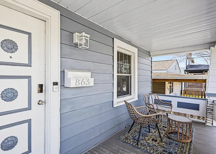 Luxe 2br Franklinton - Private Patio - 2car Garage